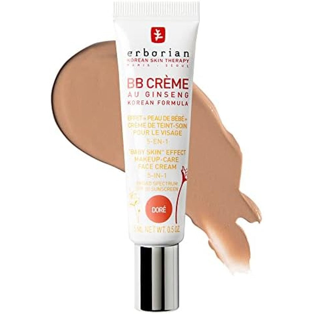 Erborian BB Cream Matte Beauty Balm Doré front view tube