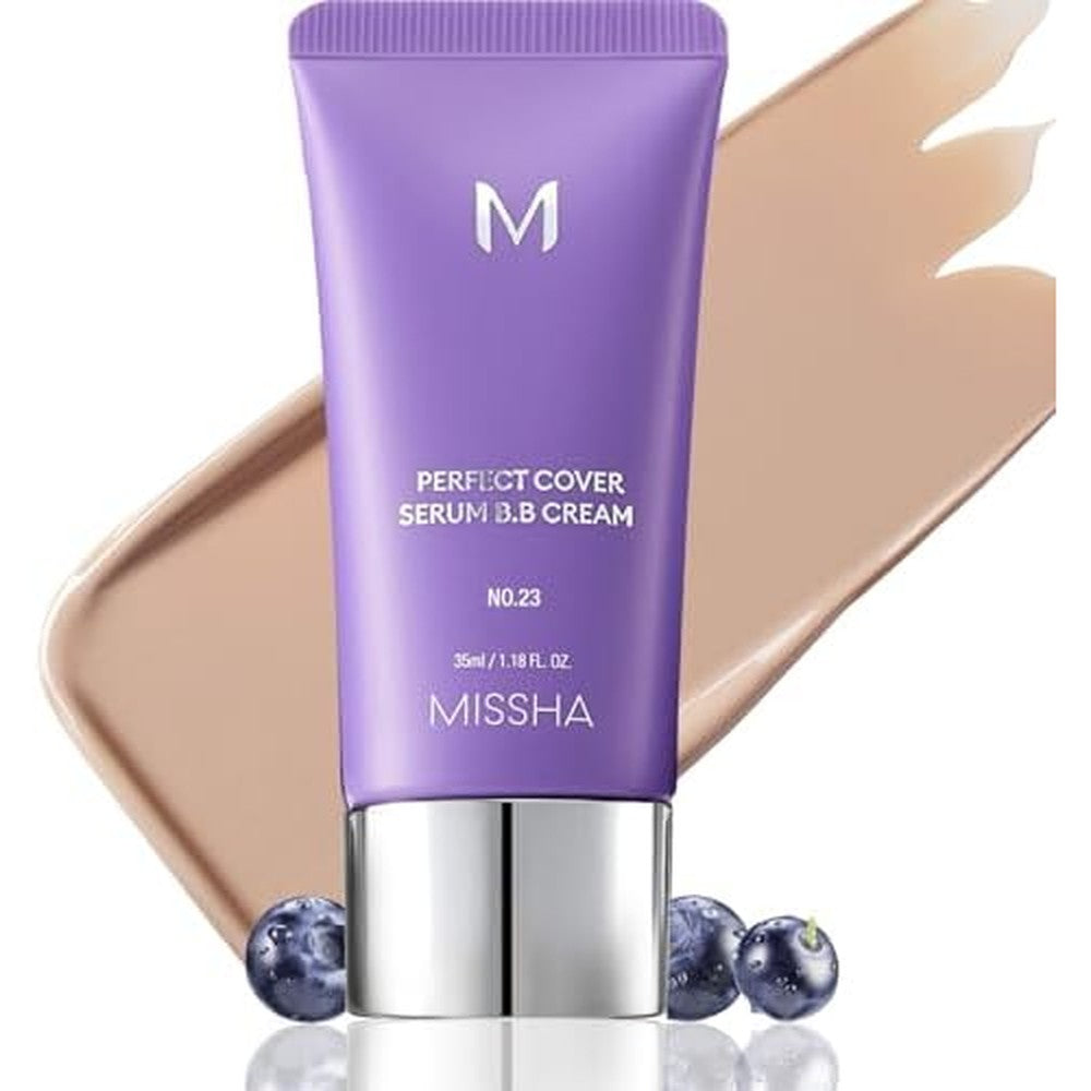 MISSHA M Perfect Cover Serum BB Cream No.23 Natural Beige tube