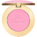 Too Faced Cloud Crush Blurring Blush Candy Clouds front view of golden compact