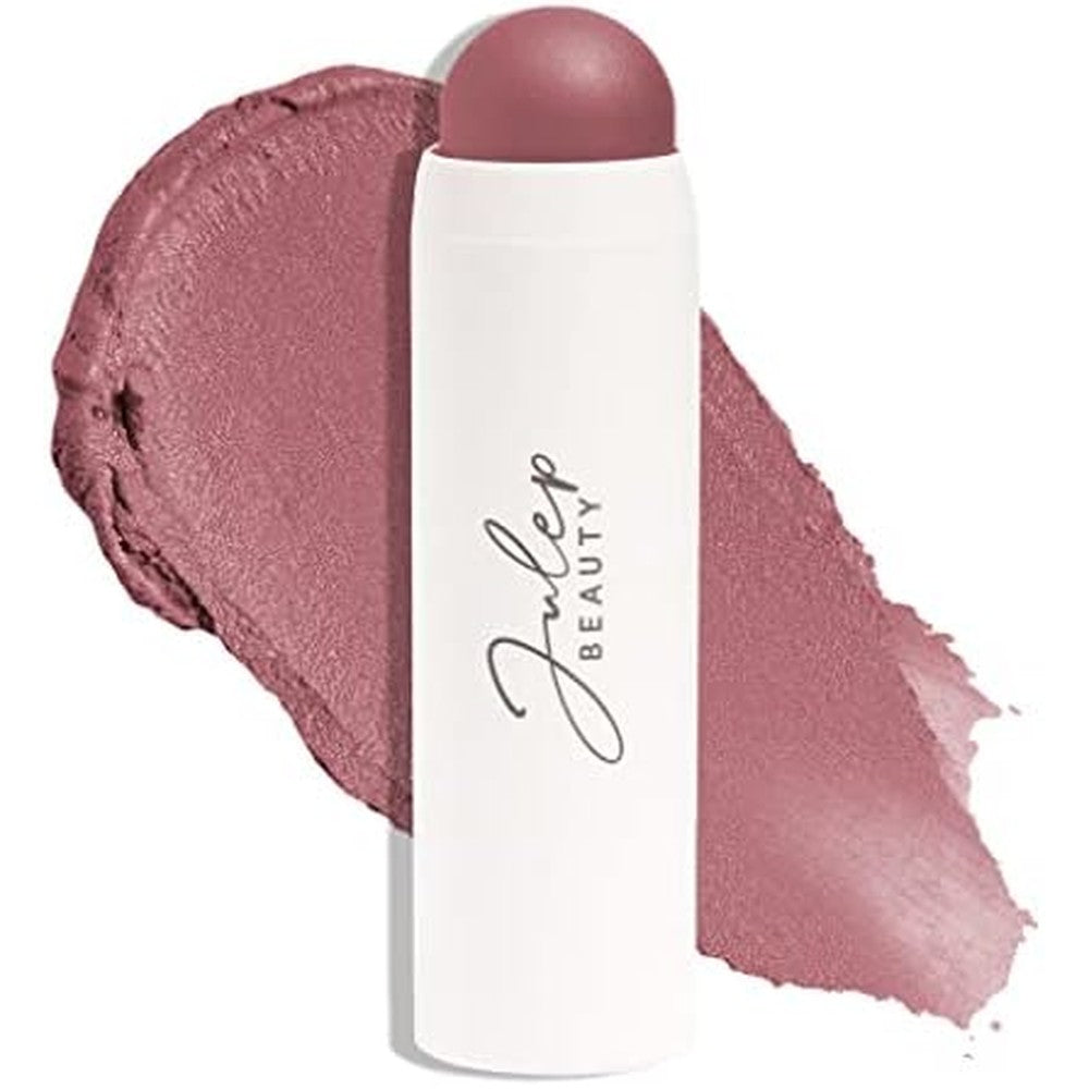 Julep Skip The Brush cream to powder blush stick front view showcasing the mauve color stick packaging.