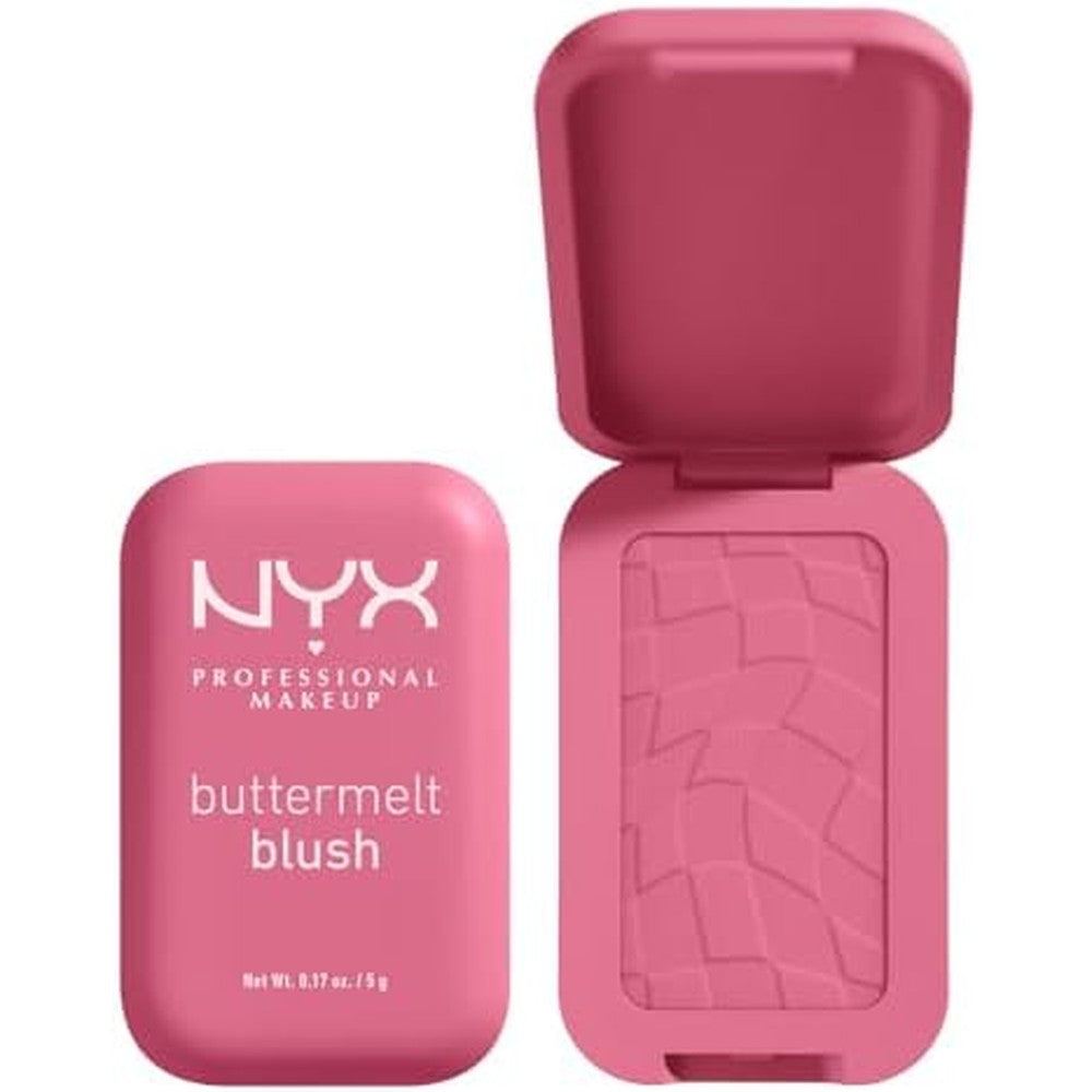 NYX Professional Makeup Buttermelt Powder Blush front view packaging