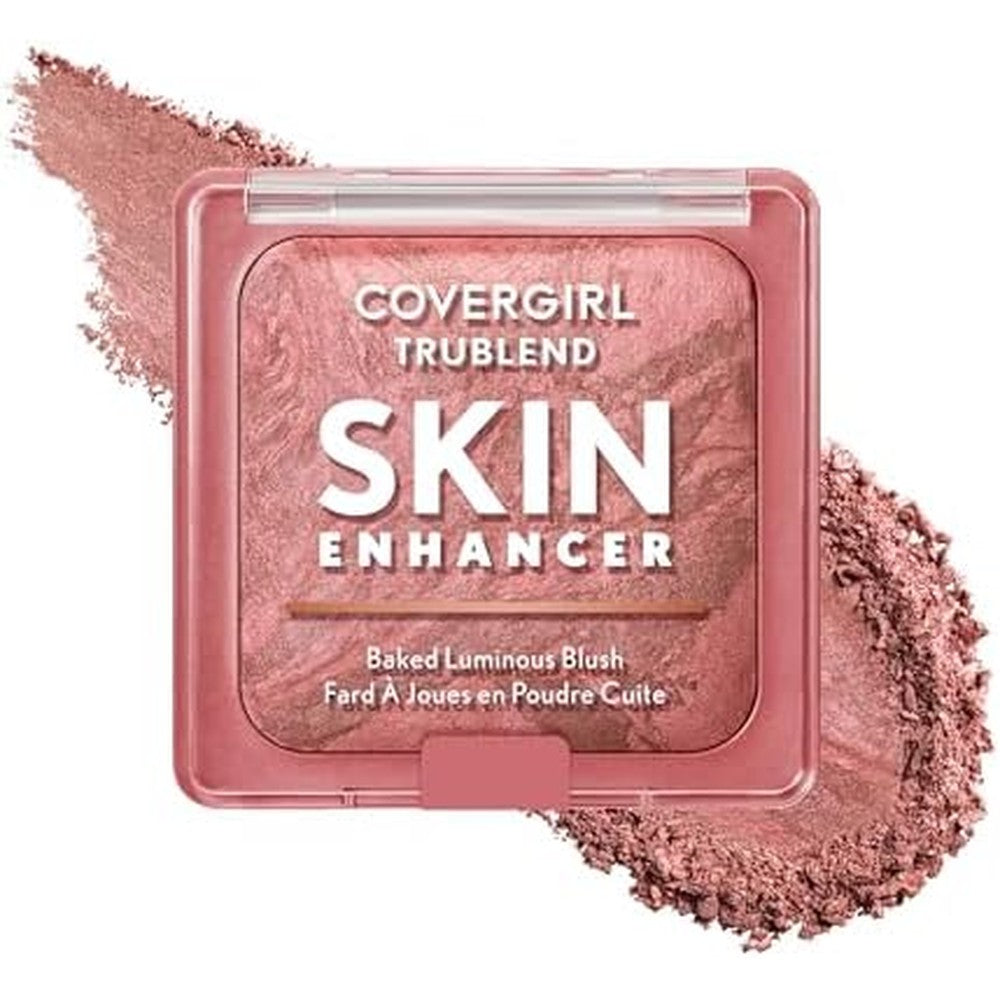 COVERGIRL TruBlend Skin Enhancer Baked Luminous Blush in Rose Latte front view