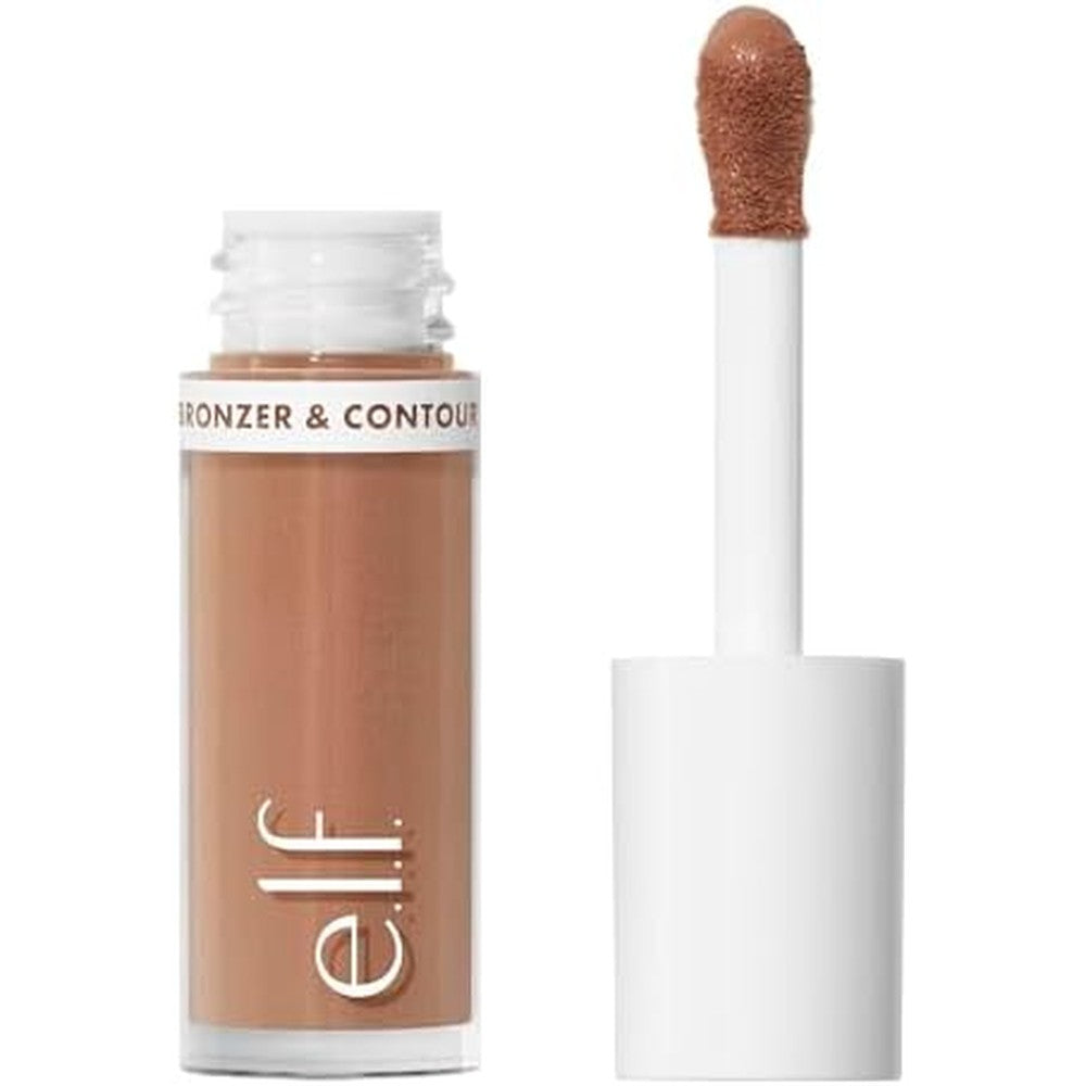 E.l.f. Camo Liquid Bronzer and Contour front view of the packaging showcasing the Fair Light shade bottle.