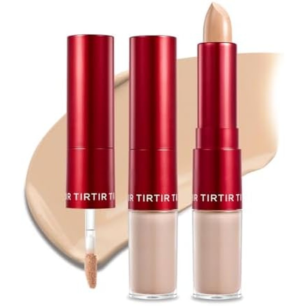 TIRTIR Glide and Hide Blurring Concealer front view dual ended Korean makeup