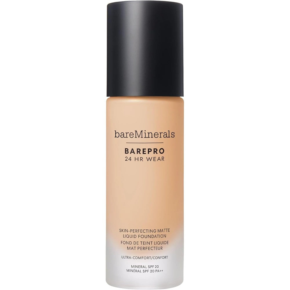 bareMinerals Barepro Performance Wear Liquid Foundation front view bottle