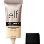 e.l.f. Soft Glam Foundation in shade 12 Fair Warm for a smooth satin finish