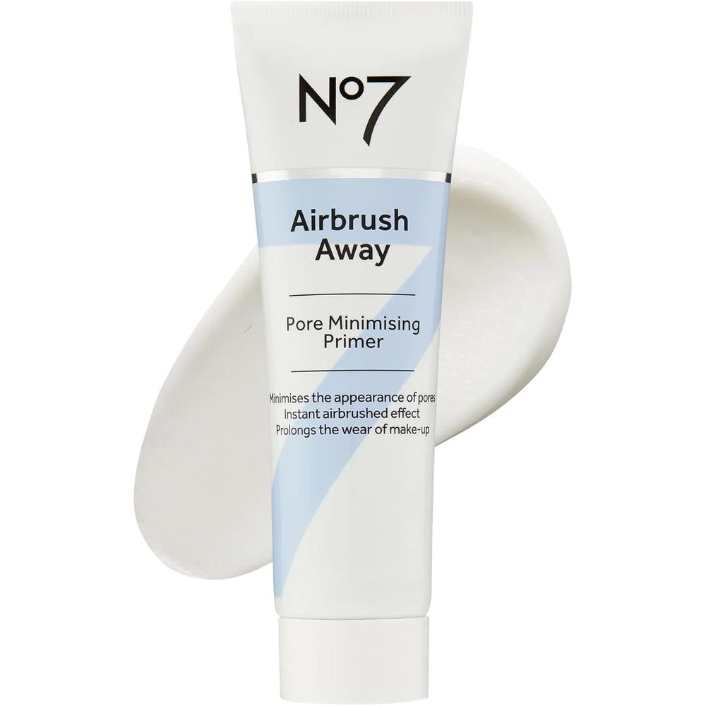 No7 Airbrush Away Pore Minimizing Facial Primer tube front view