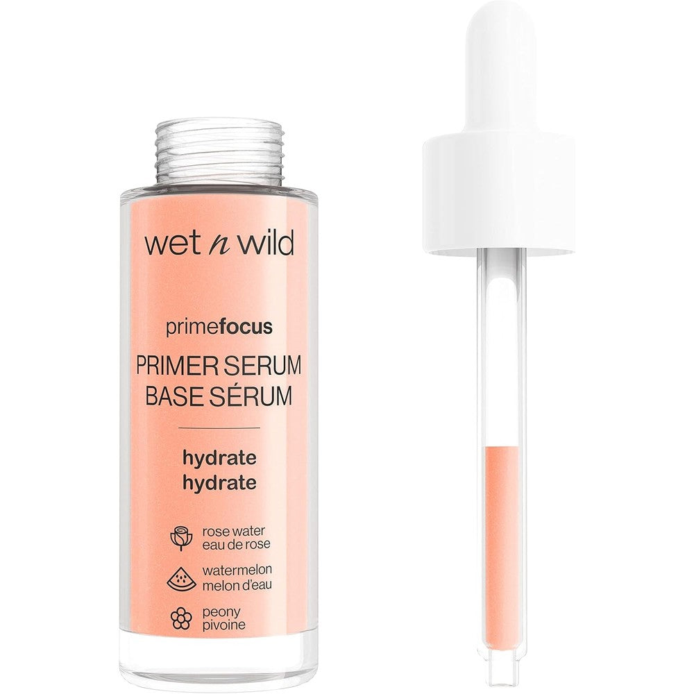 Wet N Wild Prime Focus Hydrating Primer Serum bottle front view