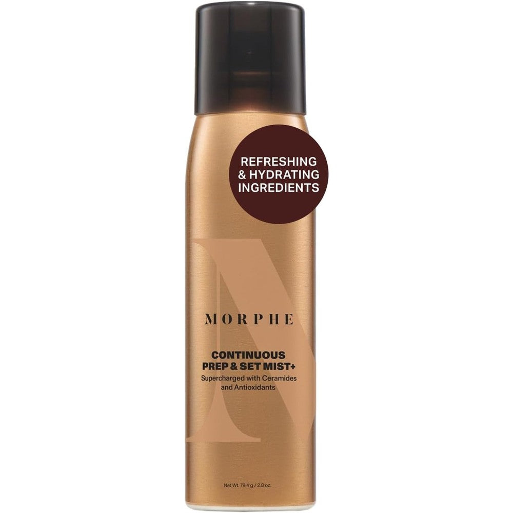 Morphe Continuous Prep And Set Mist Plus 2.8 Fluid Ounces front view