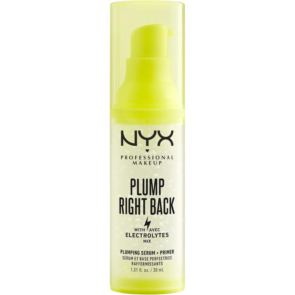 NYX Professional Makeup Plump Right Back Plumping Serum and Primer bottle front view