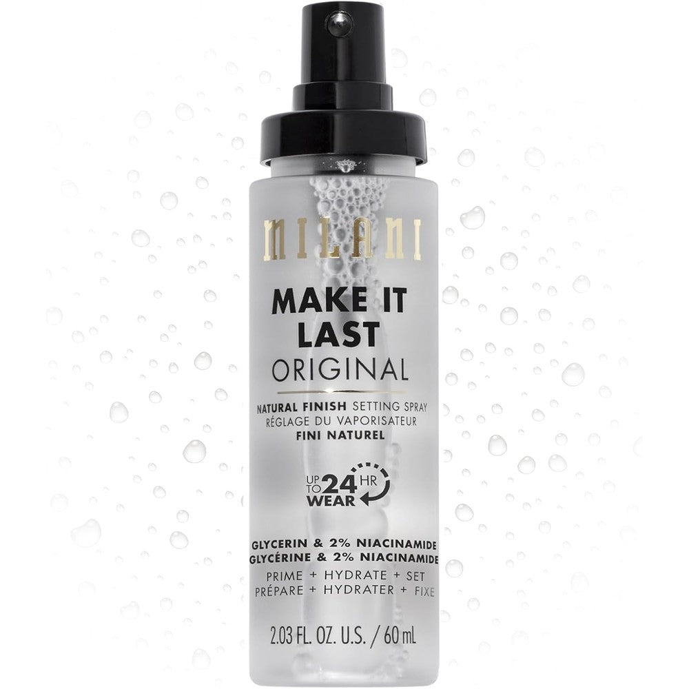 Milani Make It Last Original Natural Finish Setting Spray front view