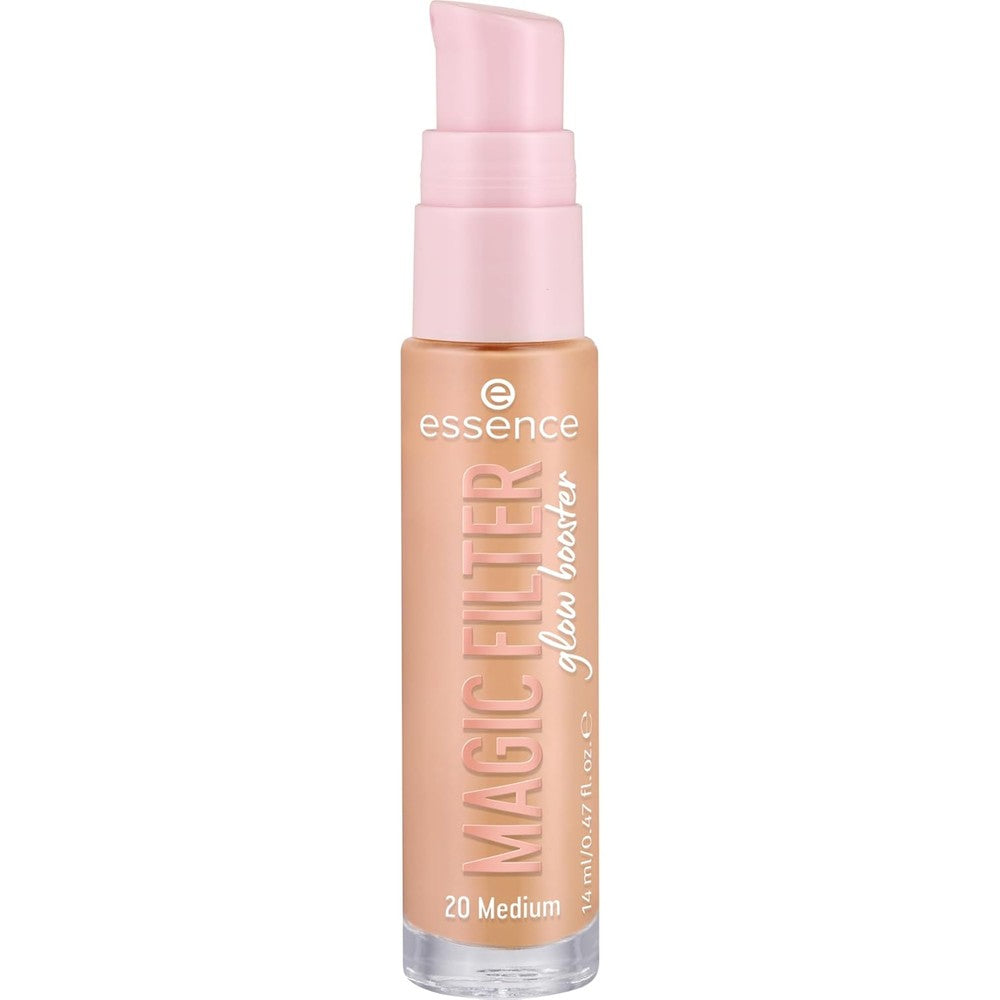 essence Magic Filter Glow Booster liquid foundation front view for radiant skin finish