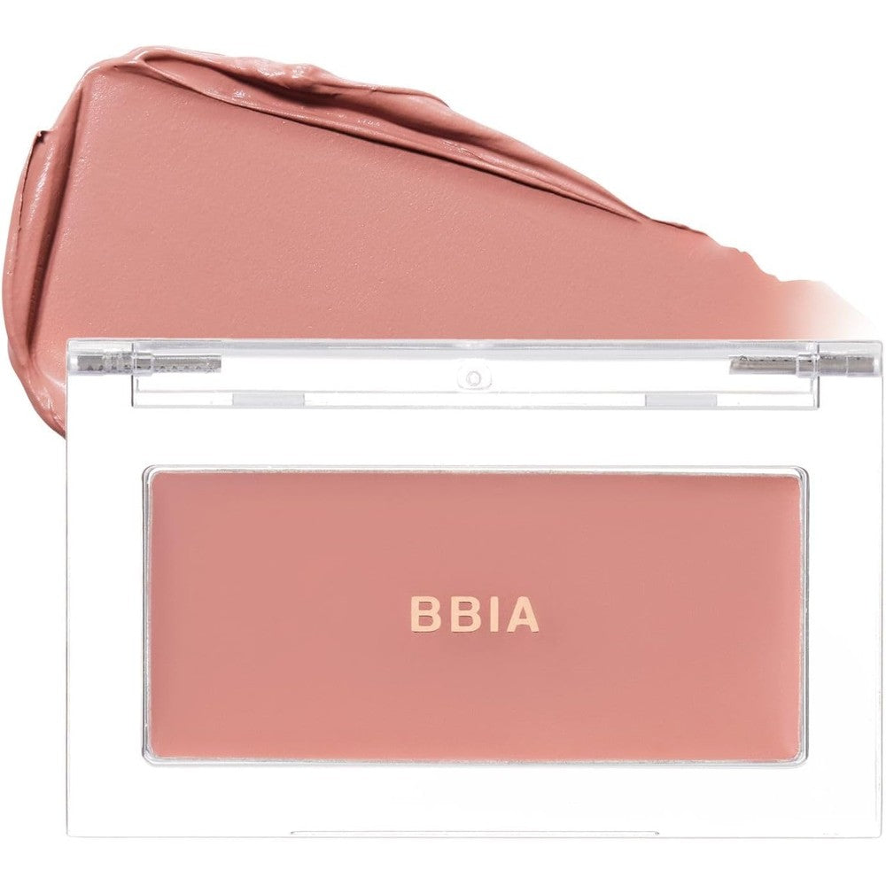 BBIA Ready To Wear Downy Cheek Cream Blush 06 Downy Fig front packaging view for authentic makeup routine.