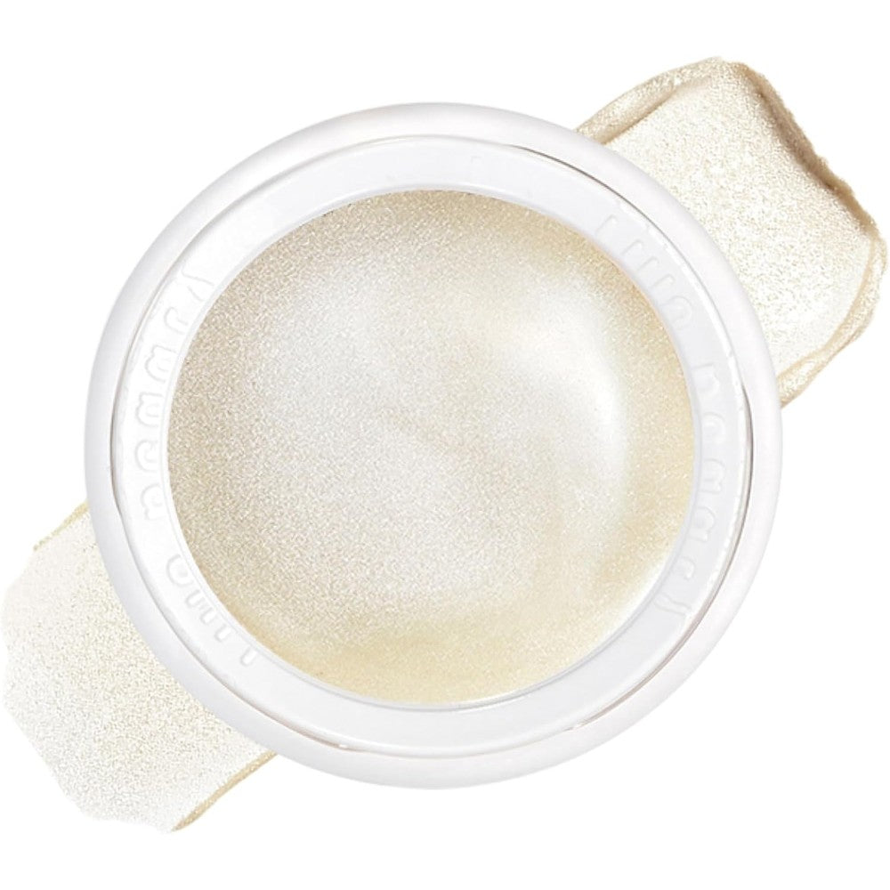 RMS Beauty Luminizer natural cream highlighter front view pot