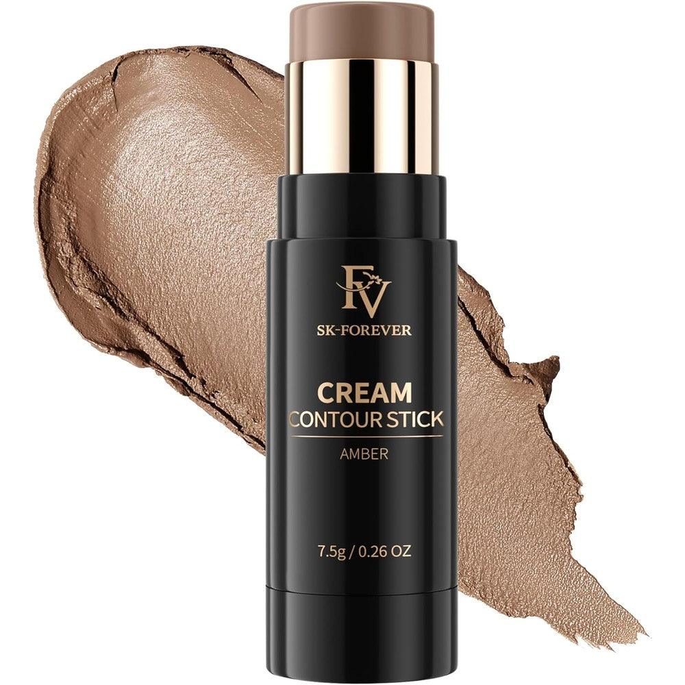 FV Cool Toned Contour Stick front view commercial makeup product shot