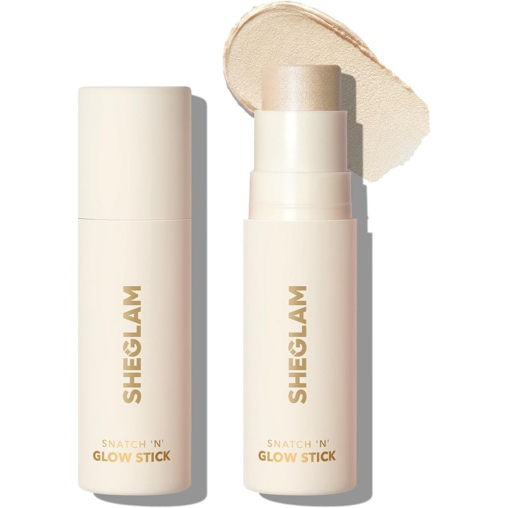 SHEGLAM Snatch And Glow Cream Highlighter Stick Vanilla Frost front view packaging