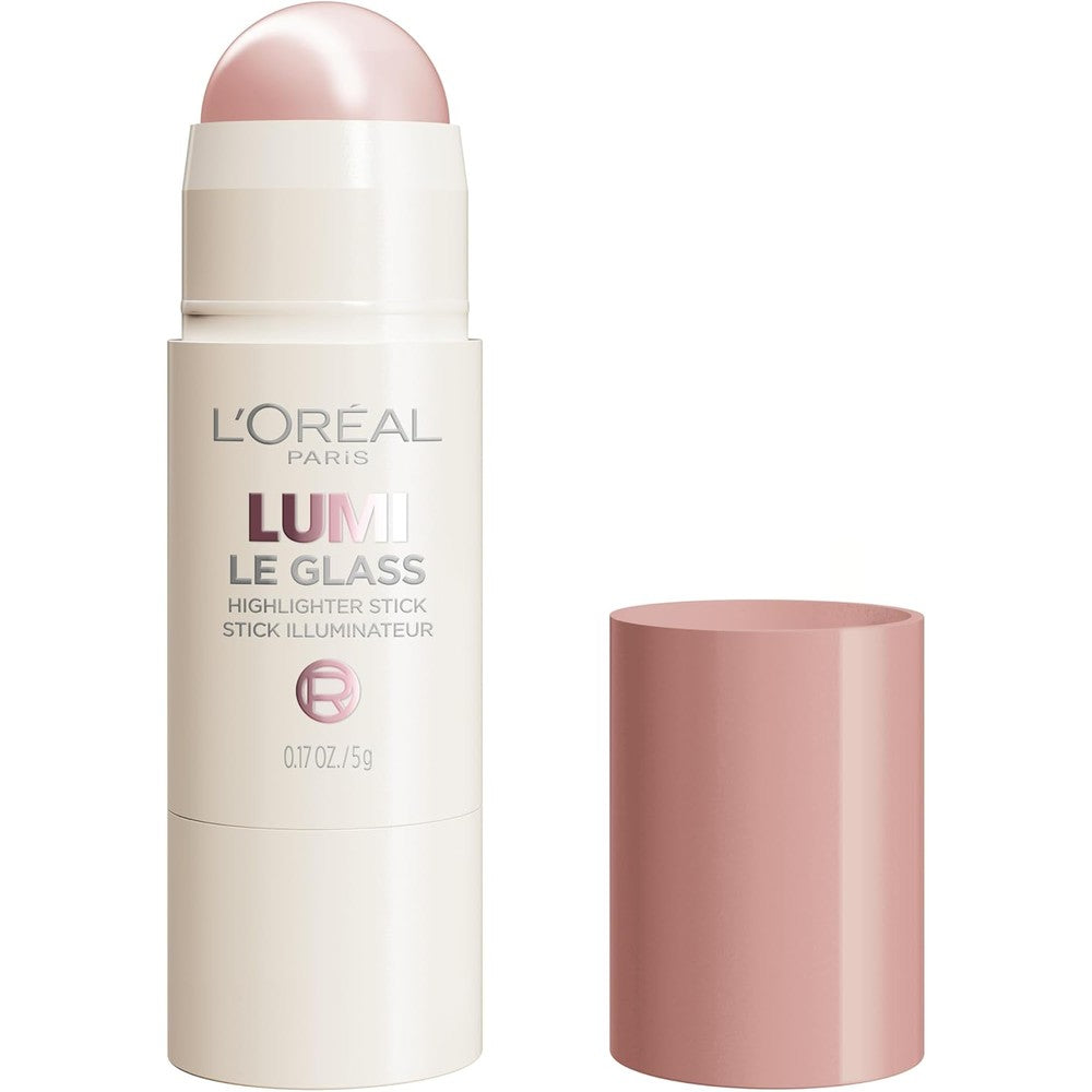 L'Oreal Paris True Match Lumi Le Glass Highlighter Stick front view showing packaging.