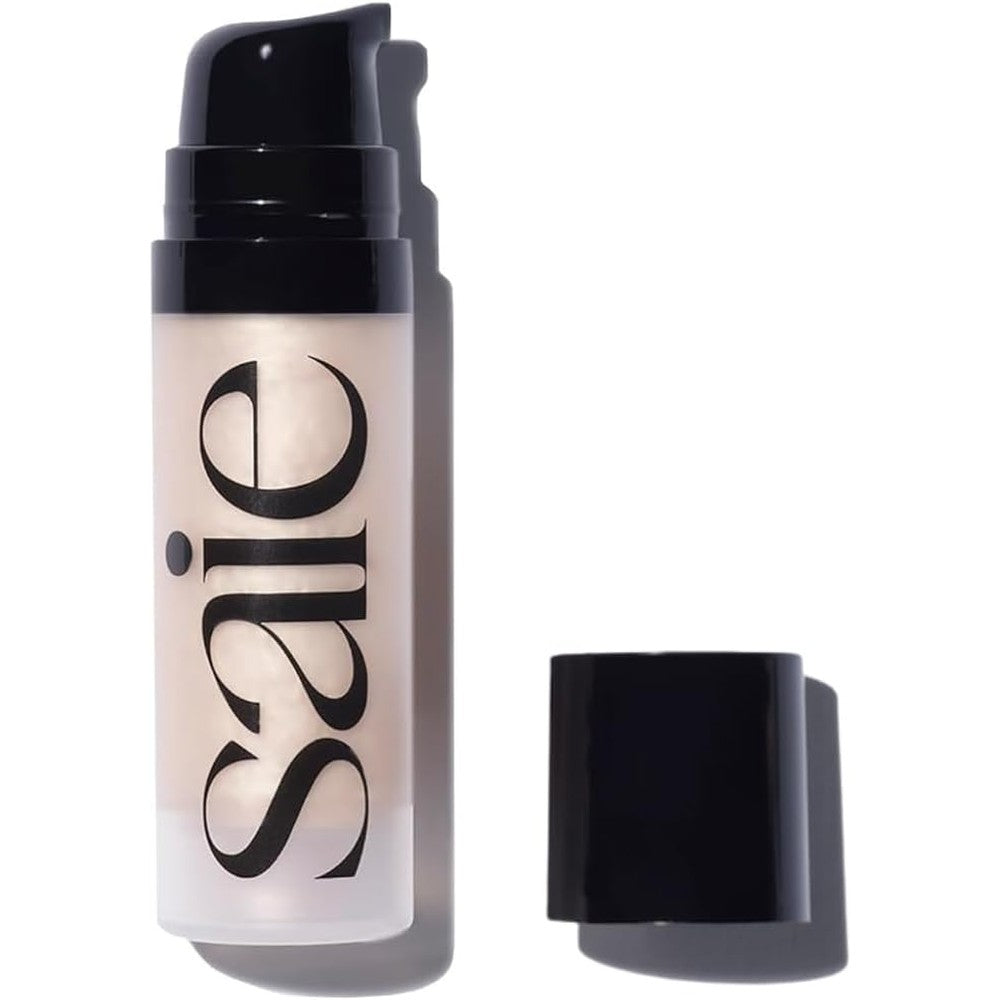 Saie Mini Glowy Super Gel Starglow front view bottle packaging