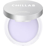 Chillab Lavender Matte Powder front view compact with silver lid for oil control