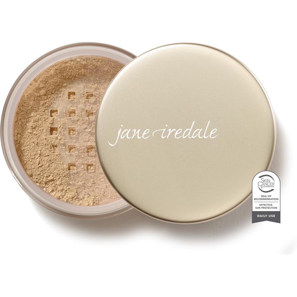 Jane Iredale Amazing Base Loose Mineral Powder front view packaging