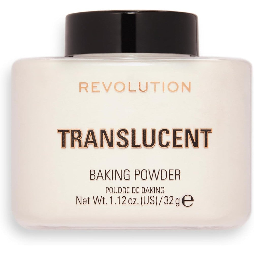 Revolution Beauty London Loose Baking Powder Translucent front view