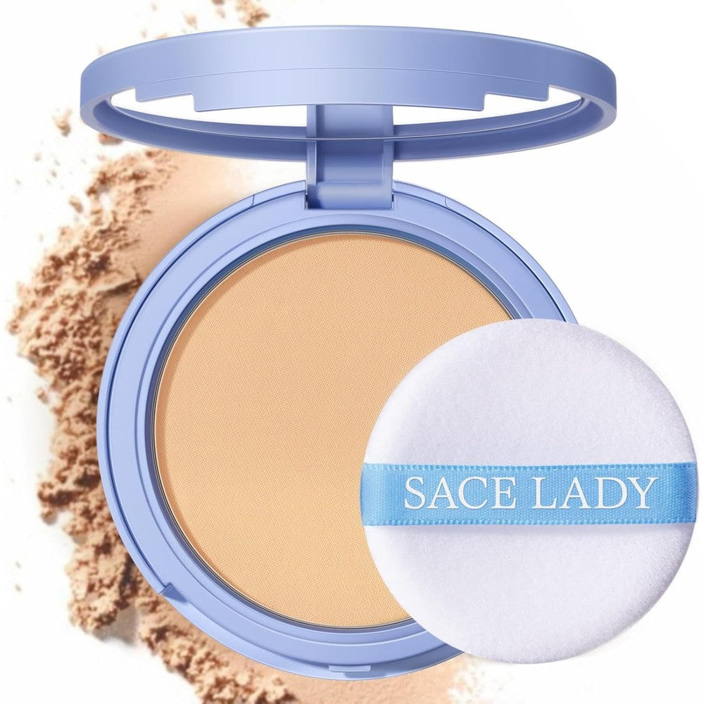 Sace Lady waterproof matte pressed face powder shade 02 front view