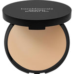 BareMinerals Original Mineral Veil Pressed Setting Powder front view compact open with mirror.