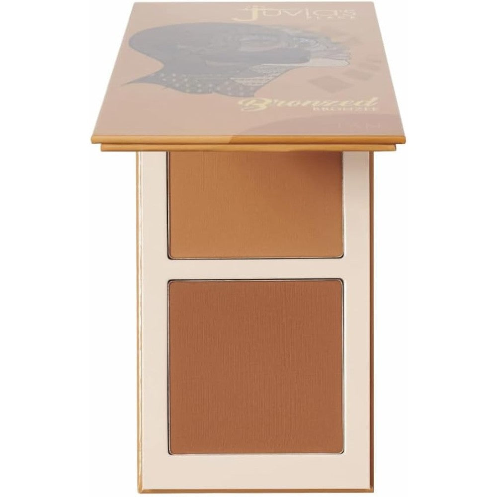 Juvia's Place Bronzed Duo Tan matte contour powder palette for face sculpting