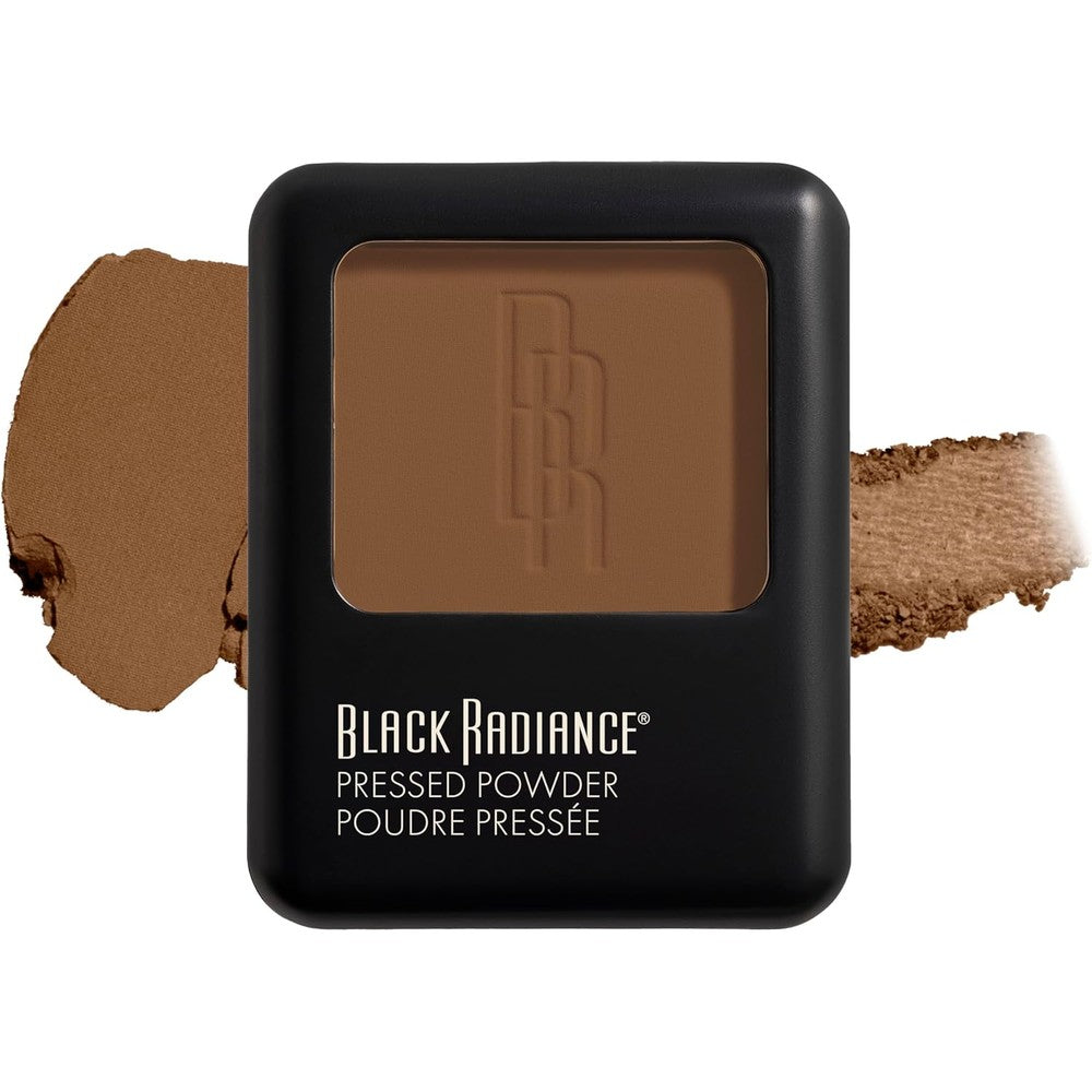 Black Radiance Pressed Powder Golden Almond front view