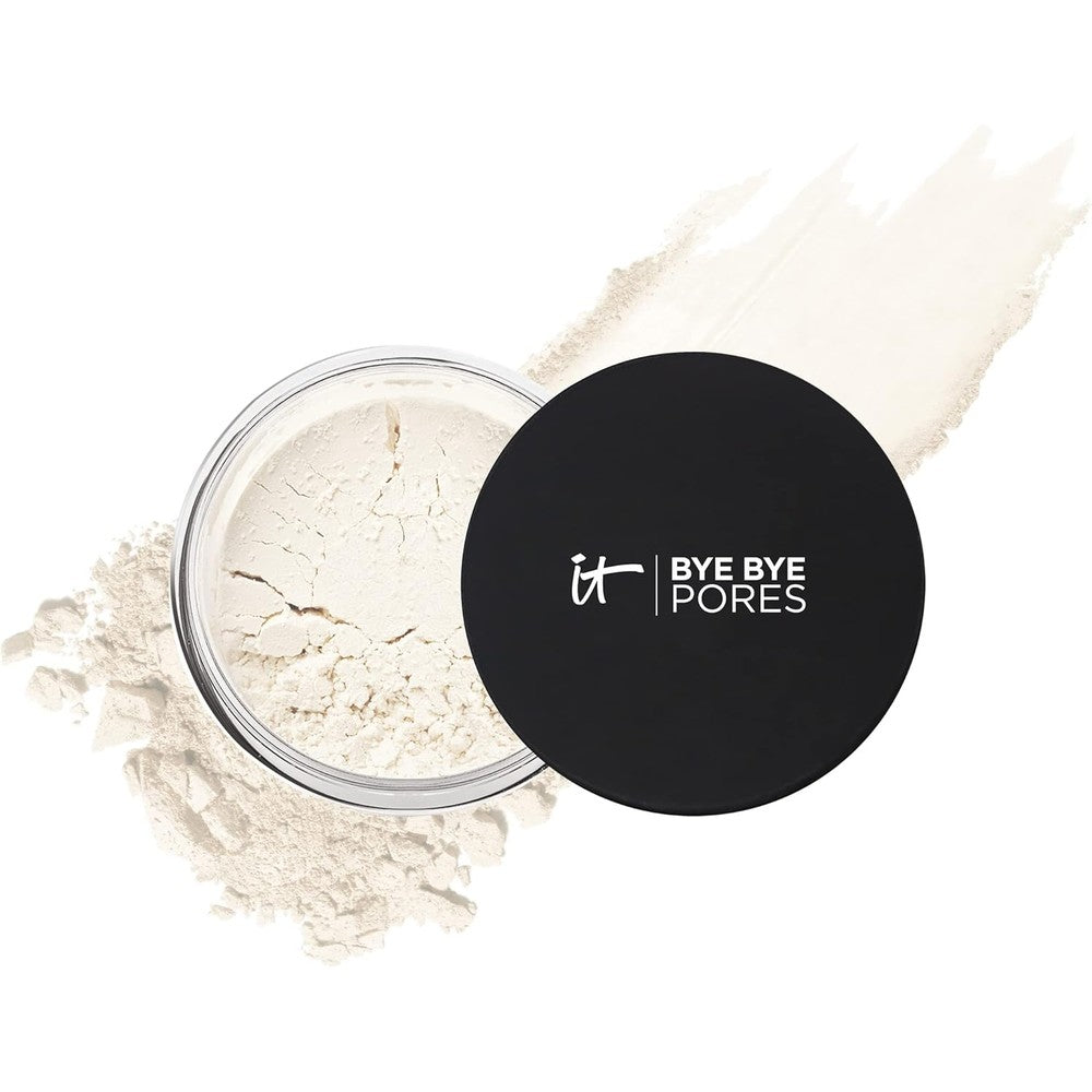 It Cosmetics Bye Bye Pores Poreless Finish Loose Setting Powder Translucent Blurring Face Powder With Peptides And Collagen 0.23 Ounce - Image 1