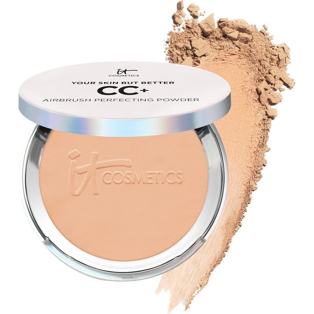 It Cosmetics CC+ Airbrush Perfecting Powder Foundation compact front view