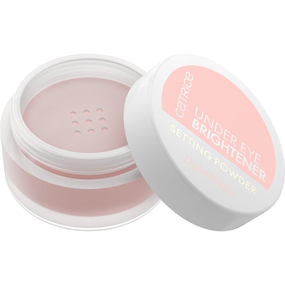 Catrice Under Eye Brightener Setting Powder front packaging view for brightening dark circles