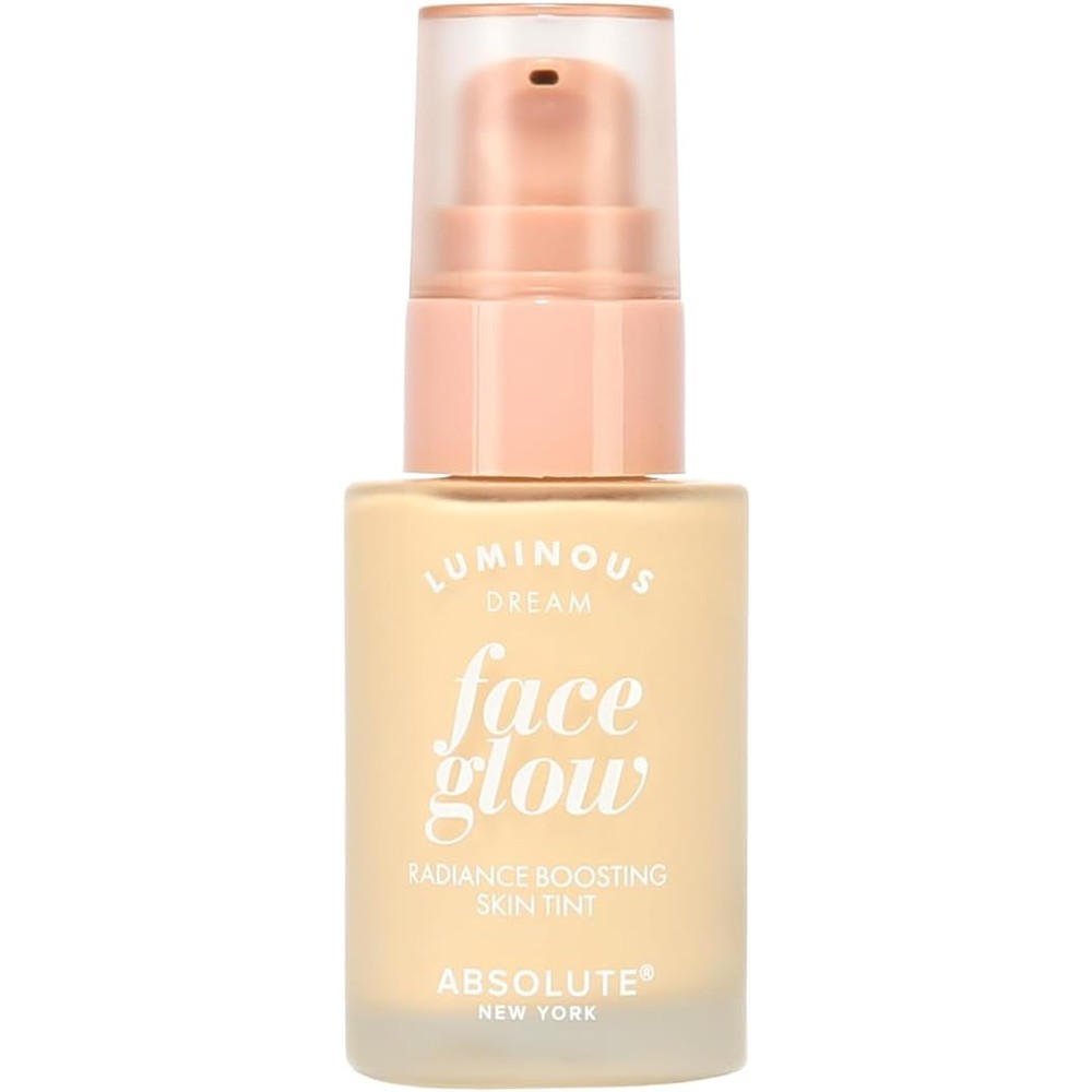 Absolute New York Luminous Dream Glow Tint front view packaging for radiant skin tint foundation.