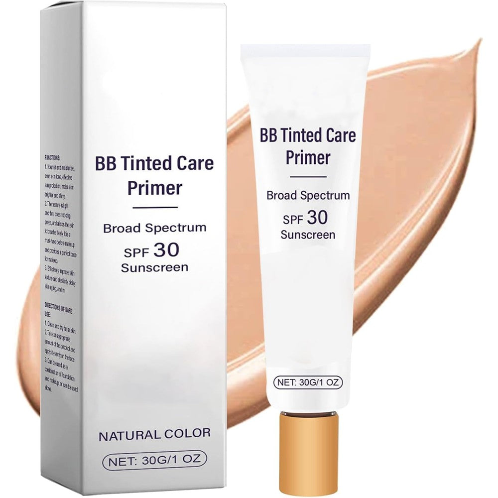 Qawnfy BB Blur Tinted Moisturizer SPF 30 front view premium full coverage hydrating cream