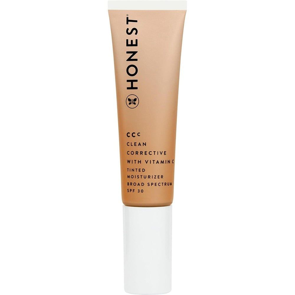 Honest Beauty CCC Clean Corrective Tinted Moisturizer Terra Light front view tube