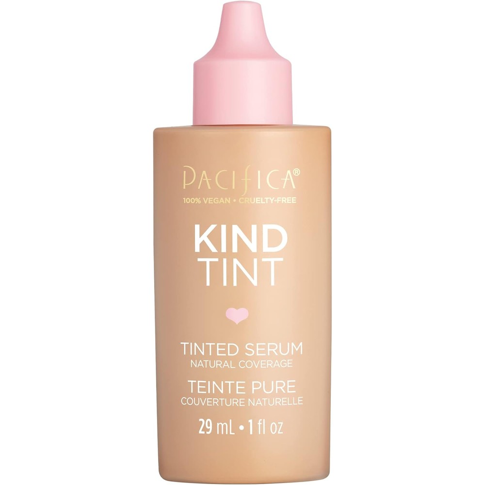 Pacifica Kind Tint Tinted Moisturizer Serum front view bottle for lightweight skin coverage.