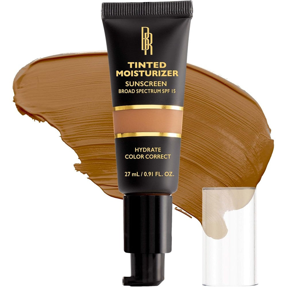 Black Radiance True Complexion Tinted Moisturizer Medium Neutral front view showing product packaging and SPF 15 label.