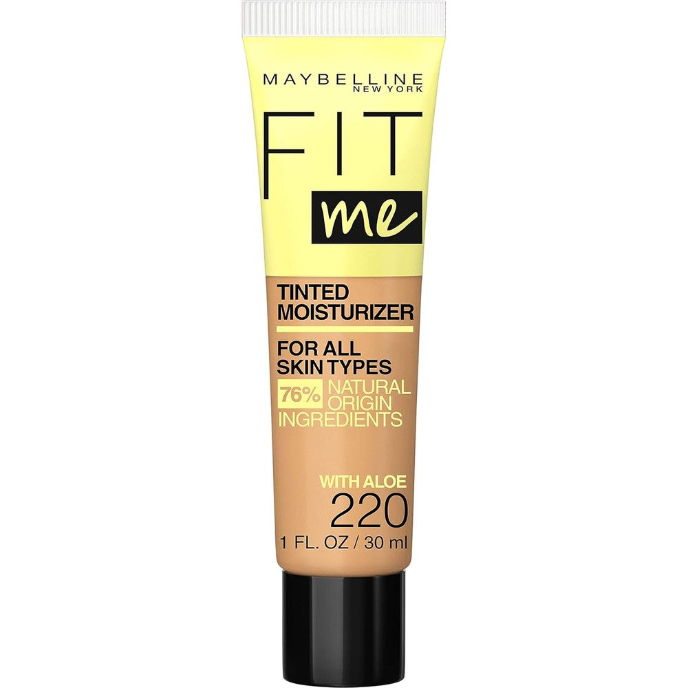 Maybelline Fit Me Tinted Moisturizer 220 front packaging