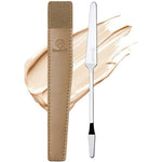Studio17 stainless steel foundation spatula front view