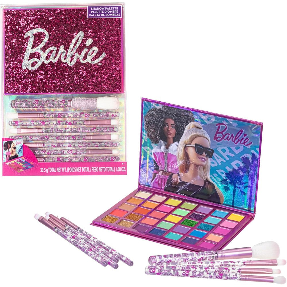 Townley Girl Barbie 35 Well Shadow Palette shimmery opaque shades make up cosmetics