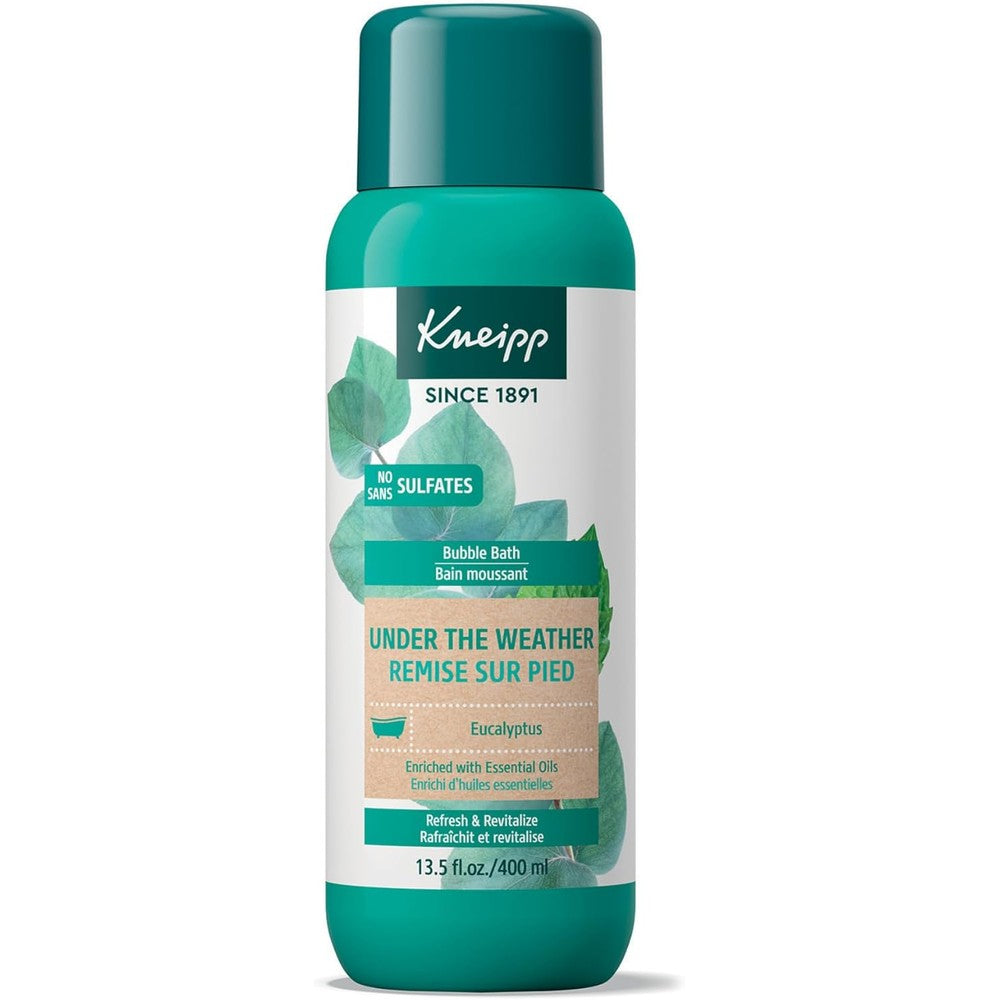 Kneipp Under The Weather Eucalyptus Aromatherapy Bubble Bath front view