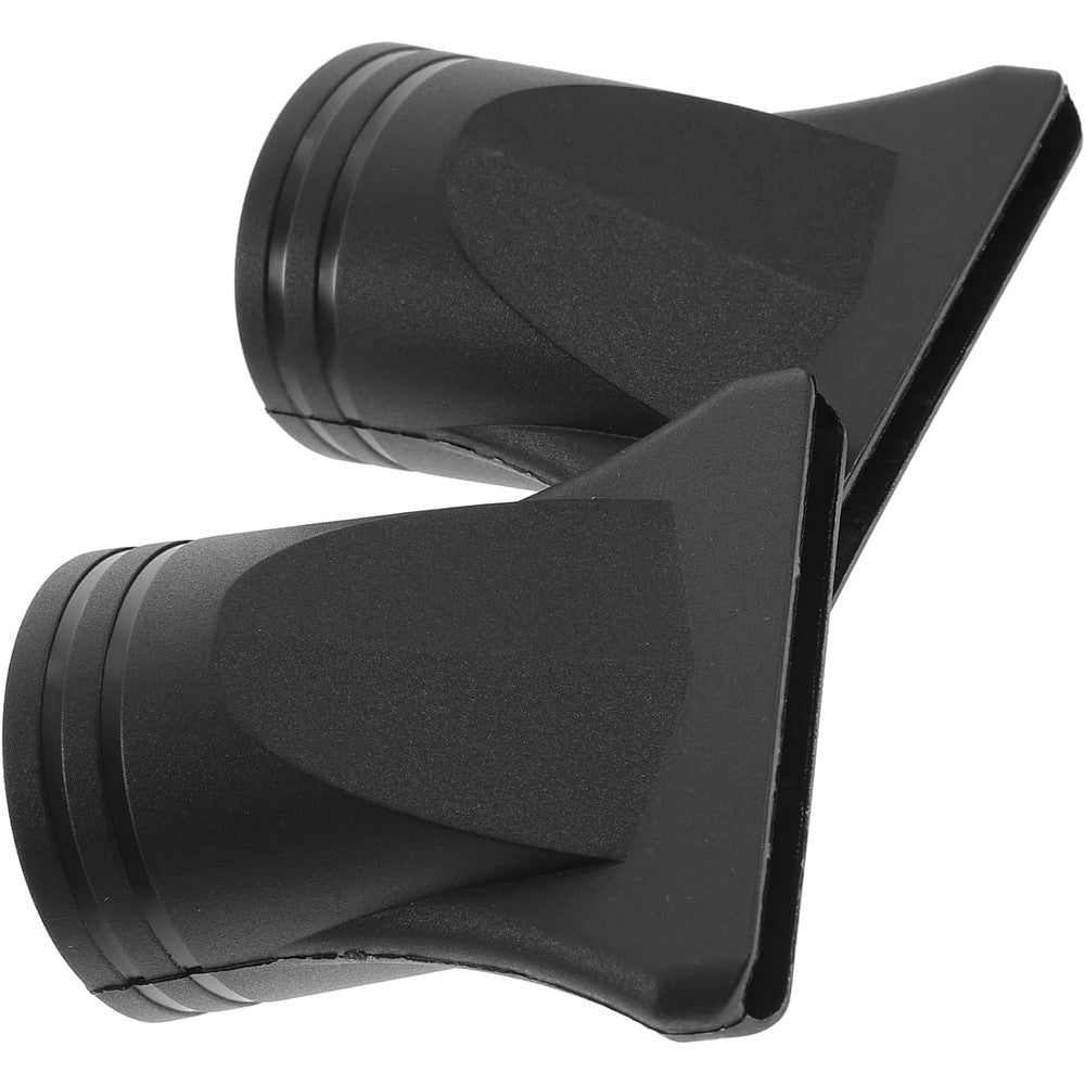 Jack's Magic professional hair dryer nozzle replacement front view showing the narrow flat attachment design.