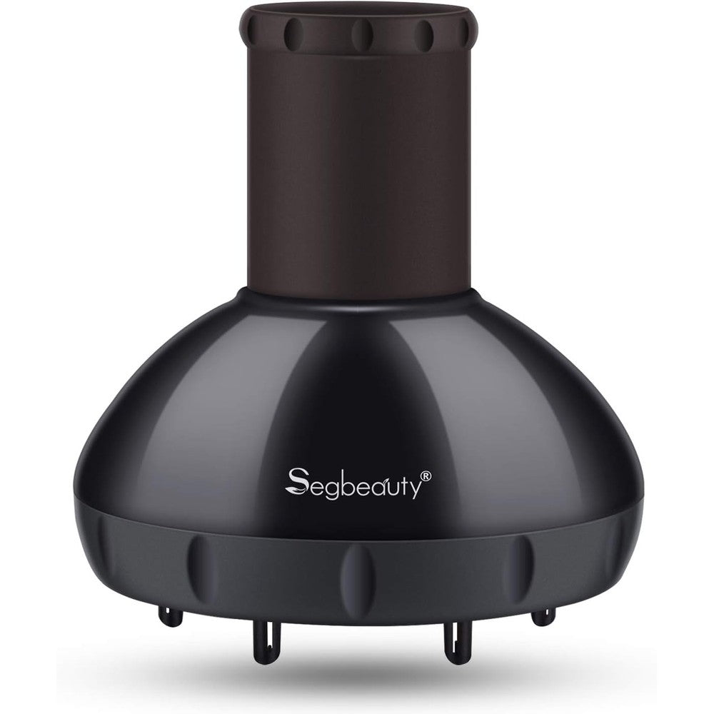 Segbeauty hair diffuser for curly hair front view showing deep bowl design