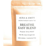 Aura and Amity Chamomile aromatherapy bath tea sachet front view