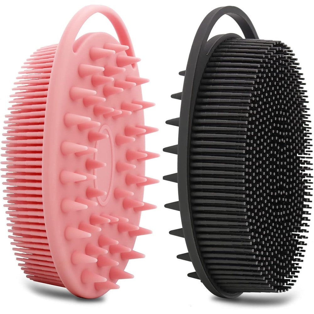 Haysna 2 Pack Silicone Body Scrubber front view