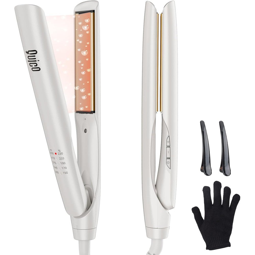 Quico Upgrade Hair Straightener and Curler front profile view