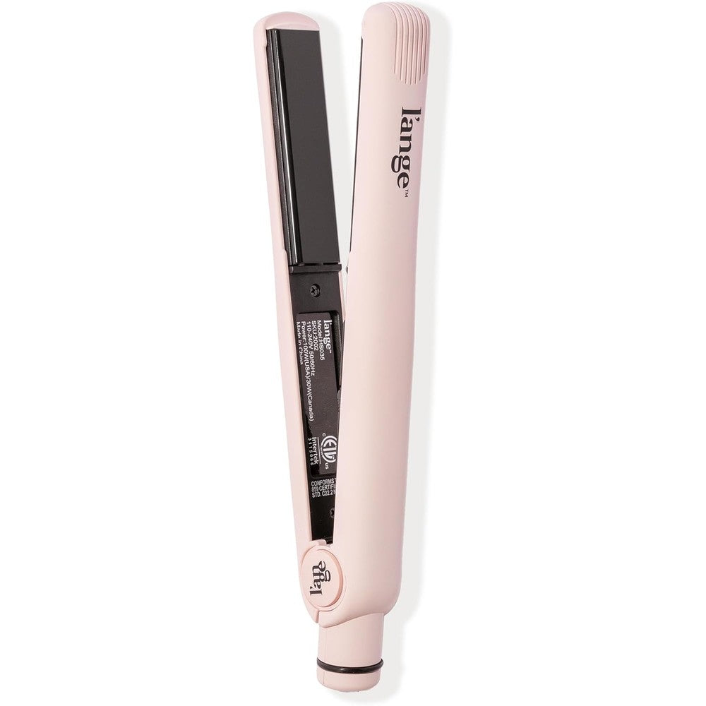 L'Ange Hair Aplatir Ceramic 1 Inch Flat Iron Blush Front View