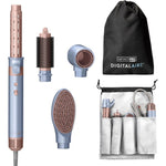 Conair InfinitiPRO DigitalAIRE Multi Styler front view showing the light blue body and premium finish.