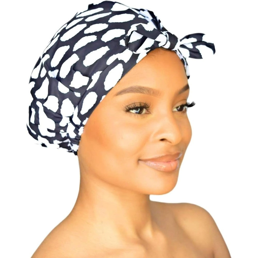 Grace And Company luxury shower cap Casablanca front view