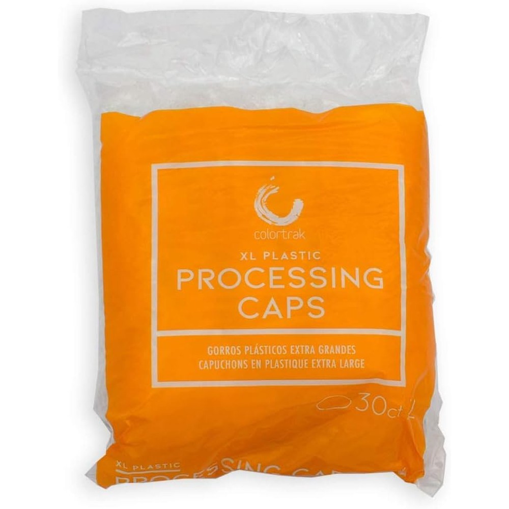 Colortrak disposable processing caps front view in box